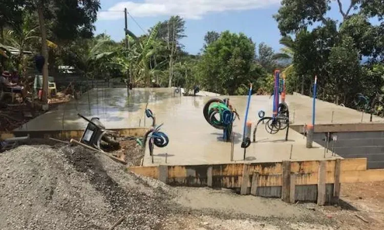 Gros œuvre près de Saint-Pierre